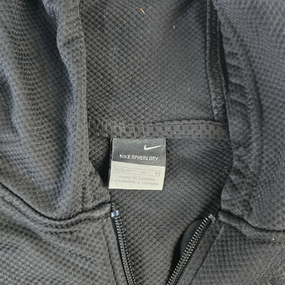 Nike Sphere Black Jacket Full Zip Sz Med Womens - Picture 5 of 9